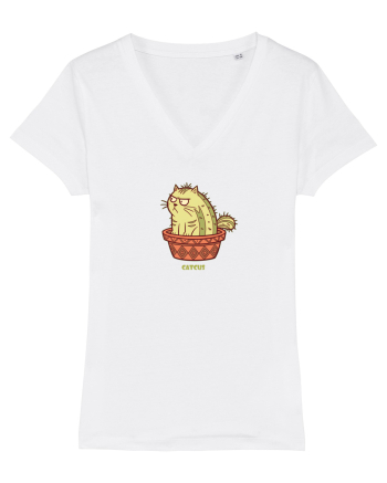 CATCUS - PISICA CACTUS White