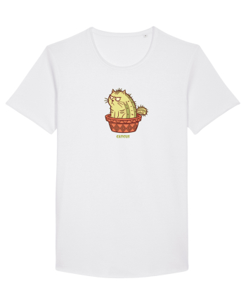 CATCUS - PISICA CACTUS White