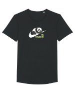 NO. YOU DO IT. - PANDA SOMNOROS / LENES Tricou mânecă scurtă guler larg Bărbat Skater