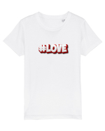 #Love  Tricou mânecă scurtă  Copii Mini Creator