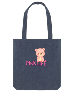 PINK LIFE  Sacoșă textilă