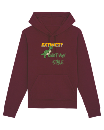 Extinct? Not my style  Burgundy