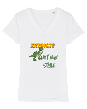Extinct? Not my style  White
