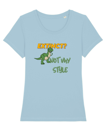 Extinct? Not my style  Sky Blue
