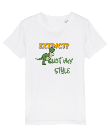 Extinct? Not my style  White