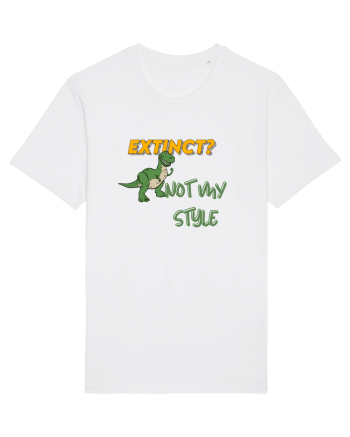 Extinct? Not my style  White