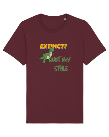 Extinct? Not my style  Burgundy