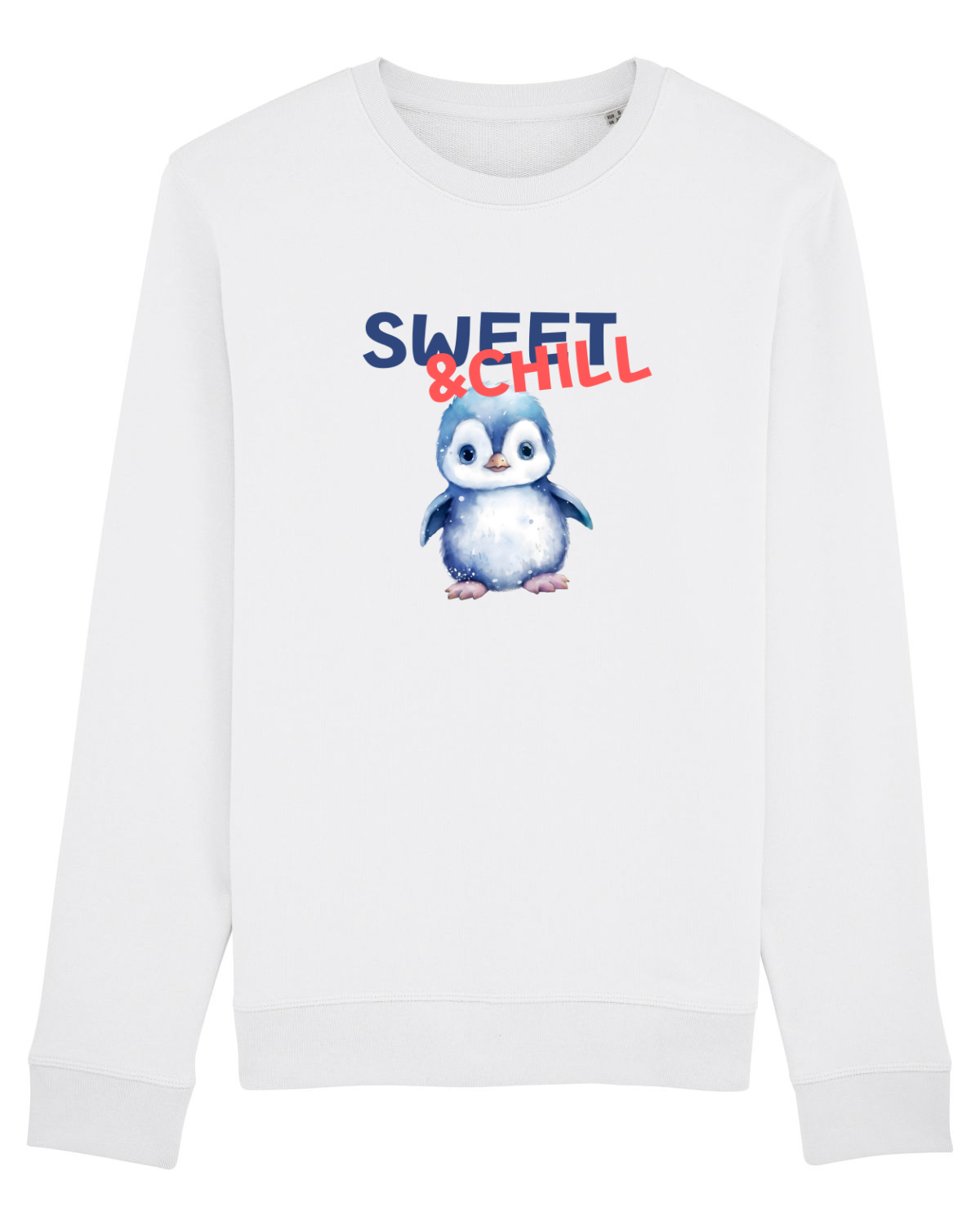 Bluză mânecă lungă Unisex Rise White