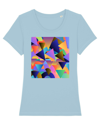 Abstract  Sky Blue