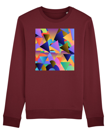 Abstract  Burgundy