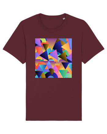 Abstract  Burgundy