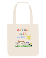 Artist life Sacoșă textilă