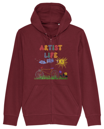 Artist life Burgundy