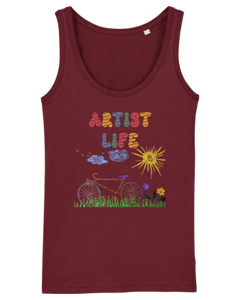 Artist life Burgundy