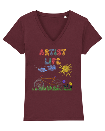 Artist life Burgundy