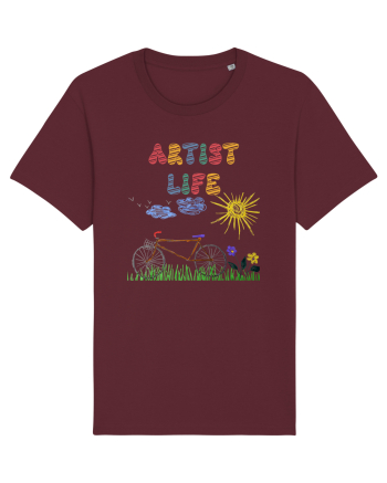 Artist life Burgundy
