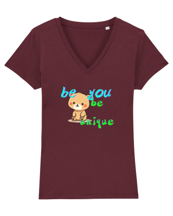 Be you, be uniqe  Burgundy