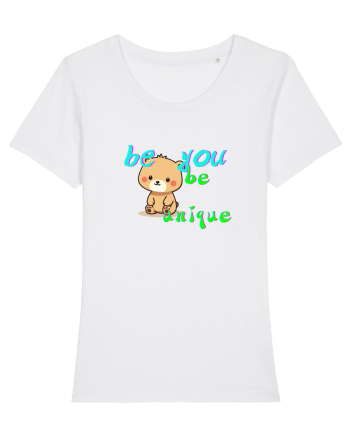 Be you, be uniqe  White