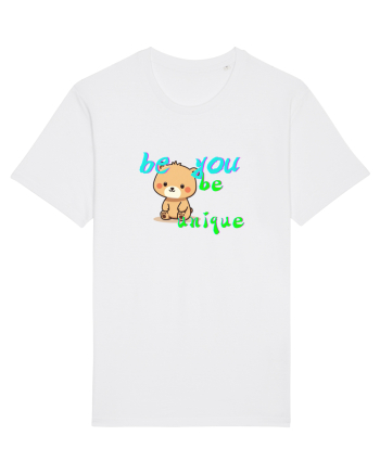 Be you, be uniqe  White