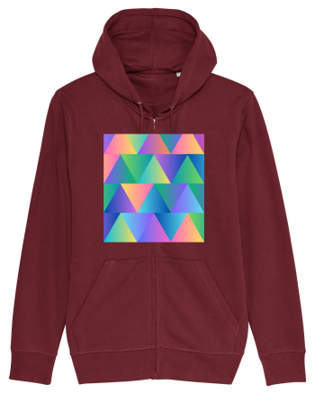 Abstract  Burgundy