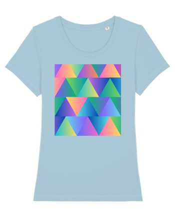 Abstract  Sky Blue