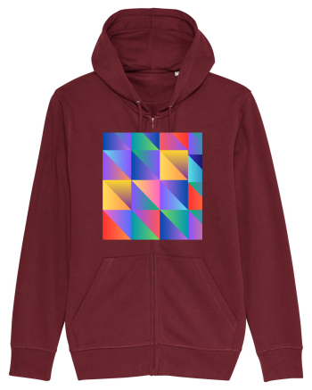 Abstract  Burgundy