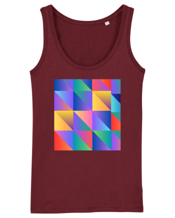 Abstract  Burgundy