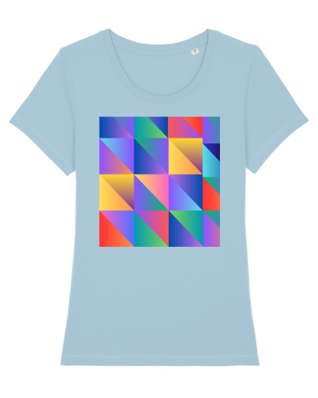 Abstract  Sky Blue
