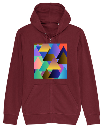 Abstract  Burgundy