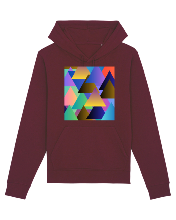 Abstract  Burgundy
