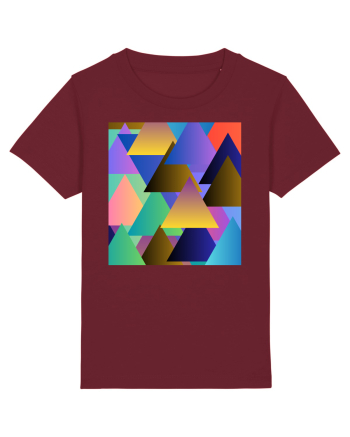 Abstract  Burgundy