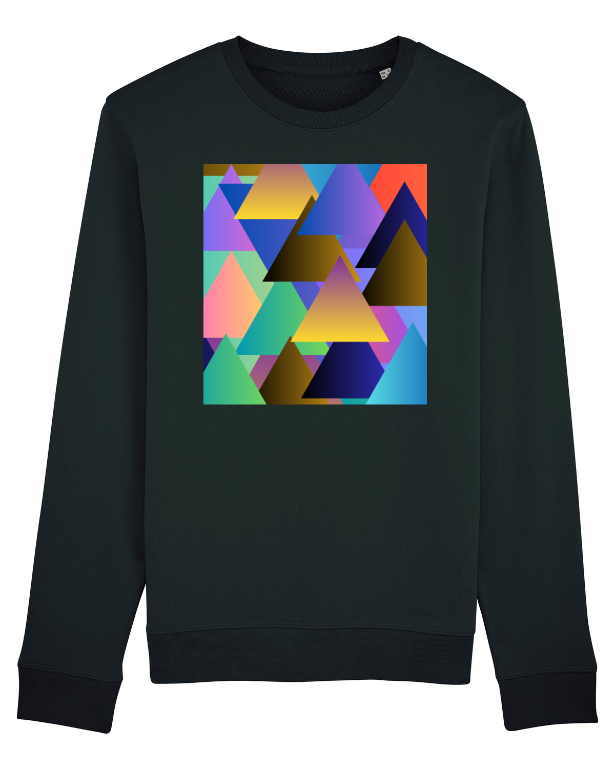 Bluză mânecă lungă Unisex Rise Black