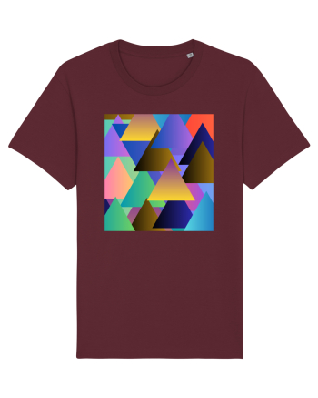 Abstract  Burgundy