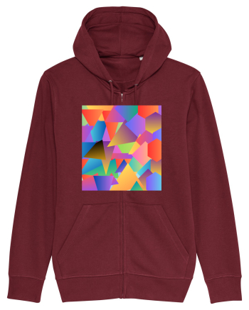 Abstract  Burgundy