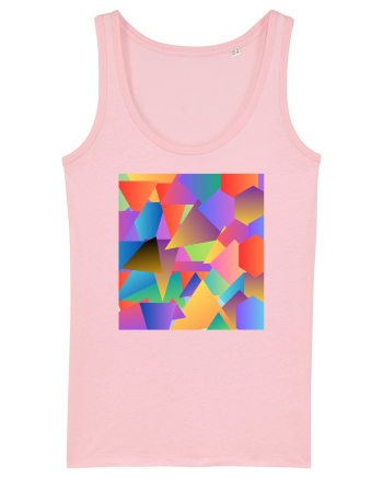 Abstract  Cotton Pink