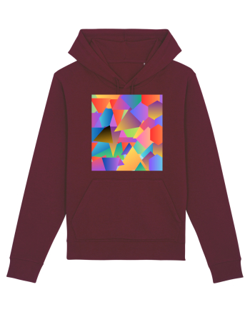 Abstract  Burgundy