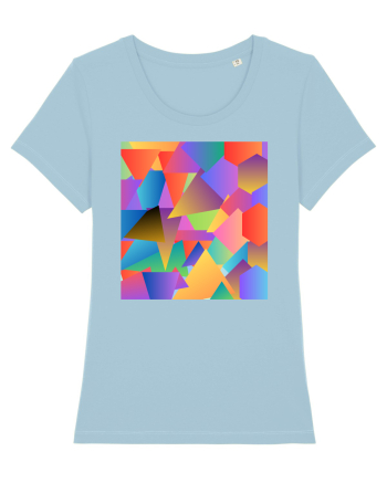 Abstract  Sky Blue