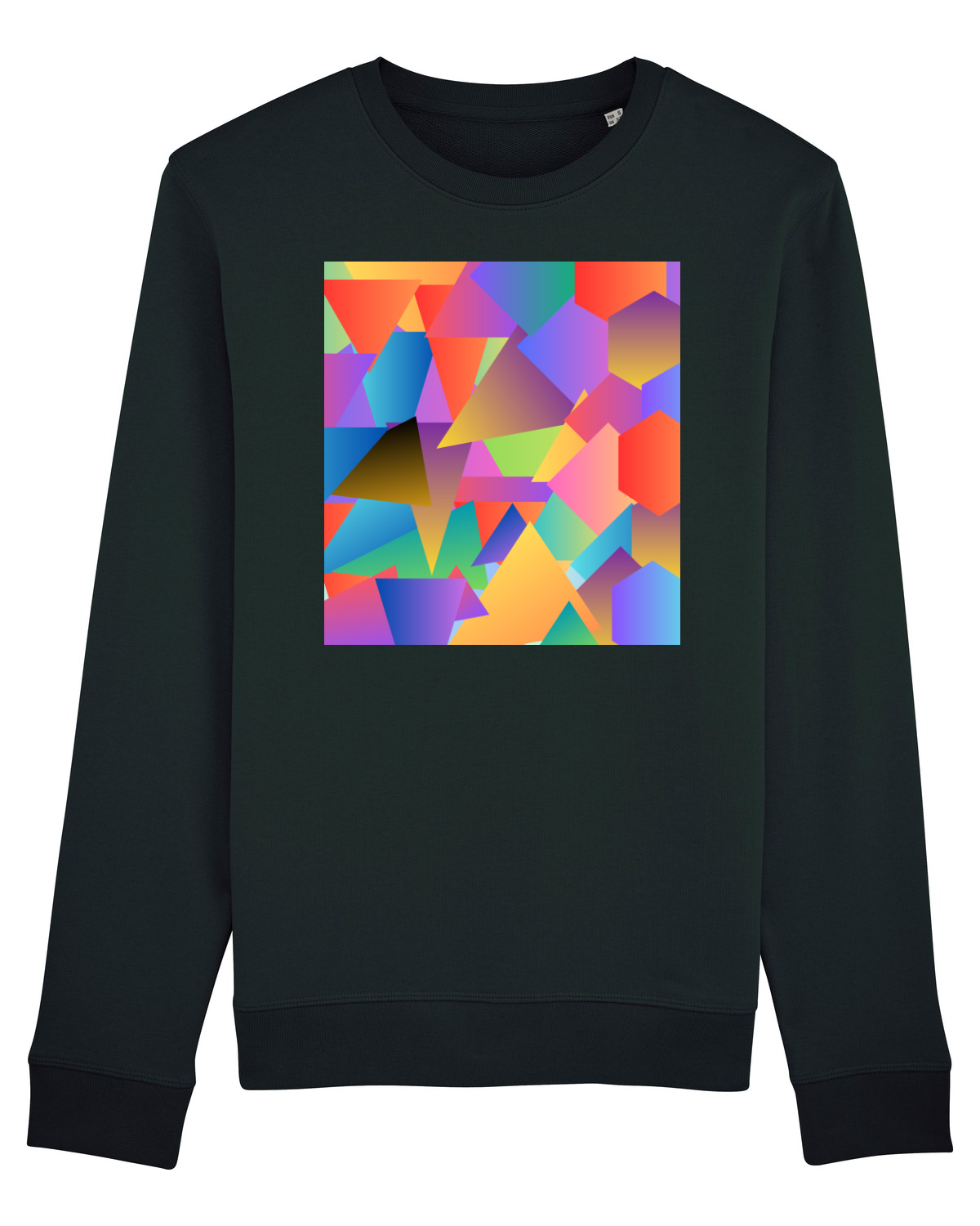 Bluză mânecă lungă Unisex Rise Black