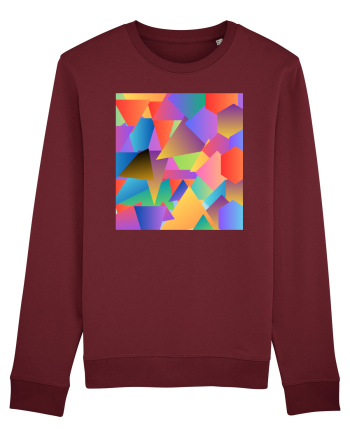 Abstract  Burgundy