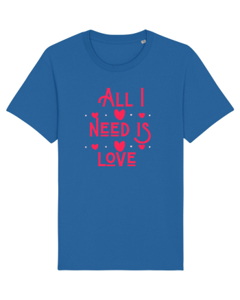 All i need is love Royal Blue