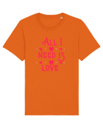 All i need is love Tricou mânecă scurtă Unisex Rocker