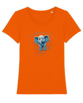 UN ELEFANT SE LEGANA PE O PANZA DE PAIANJEN - jocurile copilariei Bright Orange
