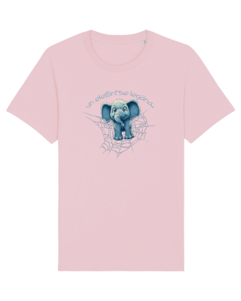UN ELEFANT SE LEGANA PE O PANZA DE PAIANJEN - jocurile copilariei Cotton Pink