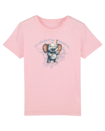 UN ELEFANT SE LEGANA PE O PANZA DE PAIANJEN 2 - jocurile copilariei Cotton Pink