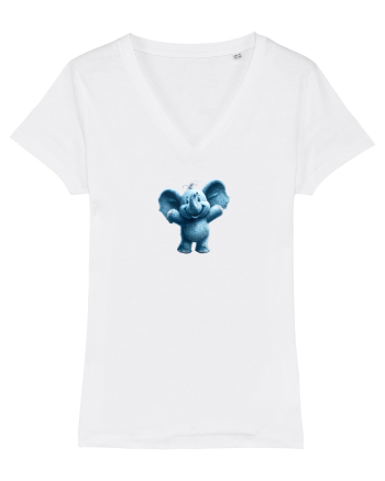 ELEFANT DRAGALAS SIMPATIC White