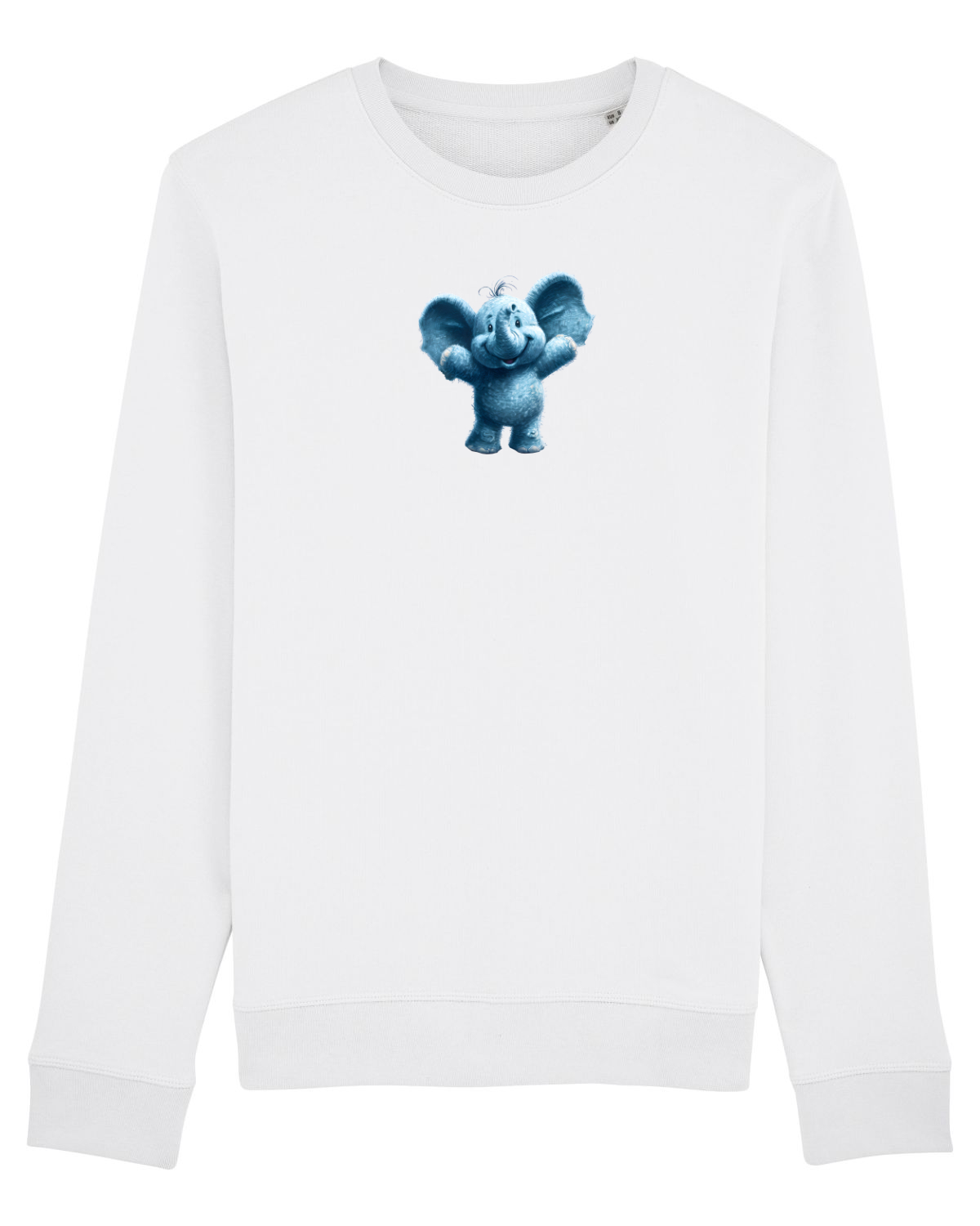 Bluză mânecă lungă Unisex Rise White
