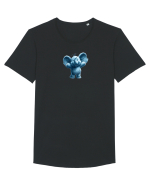 ELEFANT DRAGALAS SIMPATIC Tricou mânecă scurtă guler larg Bărbat Skater
