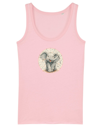 ELEFANT DRAGALAS SIMPATIC 2 Cotton Pink