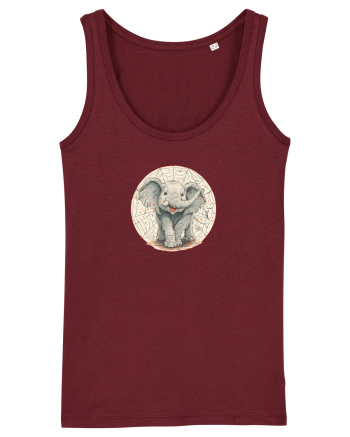 ELEFANT DRAGALAS SIMPATIC 2 Burgundy