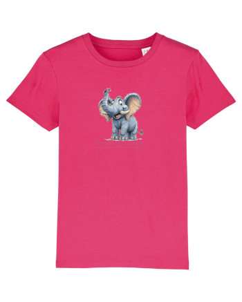ELEFANT DRAGALAS SIMPATIC  When you face what you fear most Raspberry